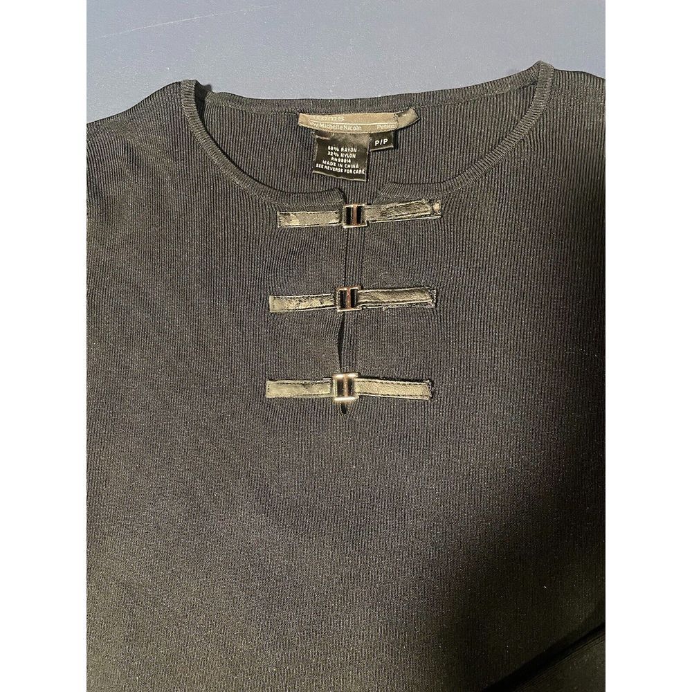 Items By Michelle Nicole Black blouse, Size P/P